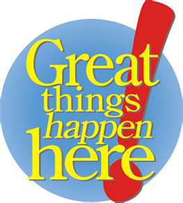 Great things happen here image